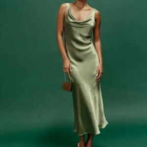 Reformation Bryn Silk Dress